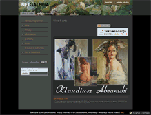 Tablet Screenshot of abramski.netgaleria.pl