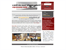 Tablet Screenshot of henrykburzec.netgaleria.pl