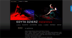Desktop Screenshot of edyta.dzierz.netgaleria.pl