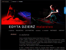 Tablet Screenshot of edyta.dzierz.netgaleria.pl