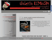 Tablet Screenshot of galeria-limart.netgaleria.pl