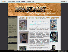 Tablet Screenshot of annabromont.netgaleria.eu