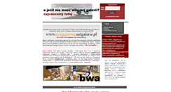 Desktop Screenshot of annadobrowolska.netgaleria.pl