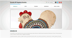 Desktop Screenshot of ceramikamk.netgaleria.pl