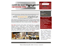 Tablet Screenshot of conteart.netgaleria.pl
